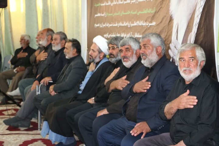 تصاویر/مراسم گرامیداشت چهلمین روز شهادت ، شهید امید کارچانی