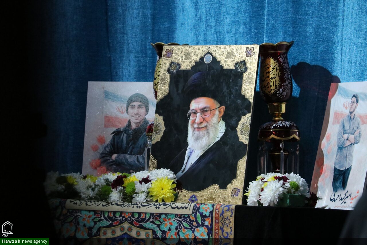 تصاویر/ مراسم چهلمین روز شهادت دو شهید نوجوان کرمانی