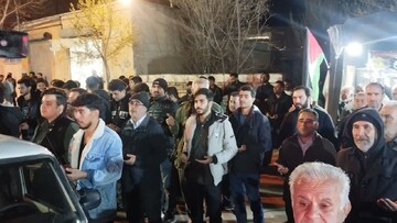 تصاویر/ چهل و هشتمین شب دلدادگی در شهرستان باروق