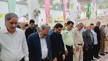 نماز جمعه بندرریگ به روایت تصویر