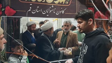 حضور مدیر کل امور رفاهی زائرین استانداری در موکب بهزیستی و کانون ناشنوایان قم