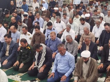 نماز جمعه عسلویه به روایت تصویر