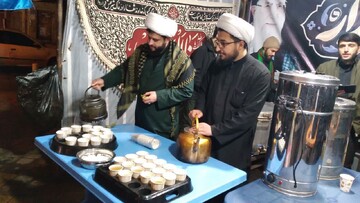 تصاویر/ فعالیت موکب جهادی تبلیغی حوزه علمیه اردبیل