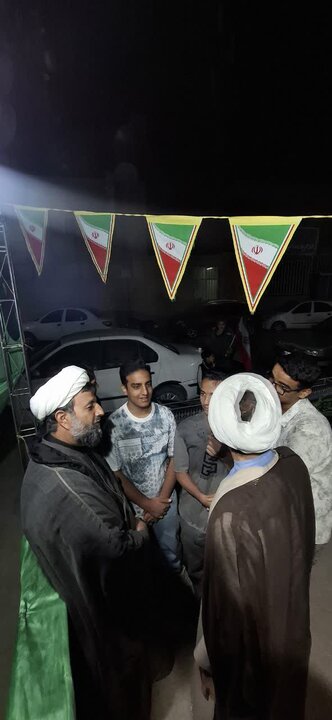تصاویر/ طلاب زرندی در شب چهل و هفتم از جنگ رمضان