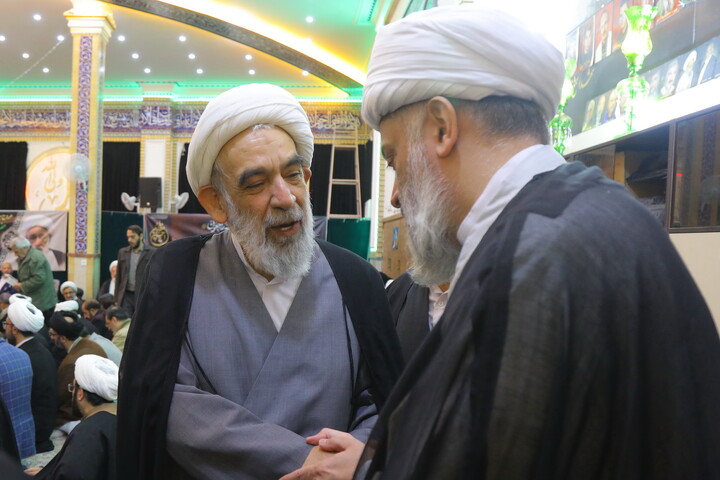 تصاویر / مراسم چهلمین شب ارتحال آیت الله جناتی در قم