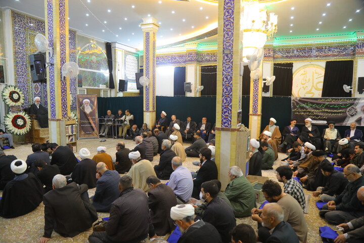 تصاویر / مراسم چهلمین شب ارتحال آیت الله جناتی در قم