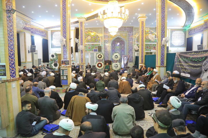 تصاویر / مراسم چهلمین شب ارتحال آیت الله جناتی در قم
