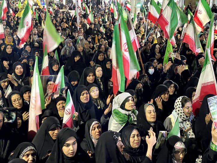 تصاویر/ چهل و هشتمین اجتماع مردم انقلابی ملارد