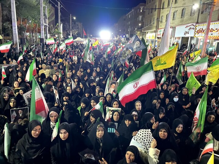 تصاویر/ چهل و هشتمین اجتماع مردم انقلابی ملارد