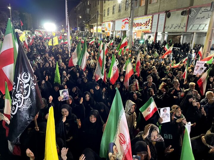 تصاویر/ چهل و هشتمین اجتماع مردم انقلابی ملارد