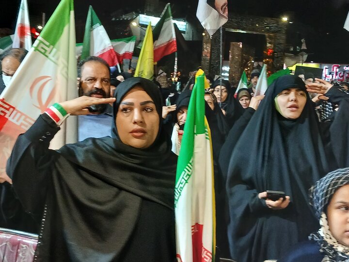 تصاویر/ اجتماع مردمی لبیک سید مجتبی خامنه ای شکریه پاکستان