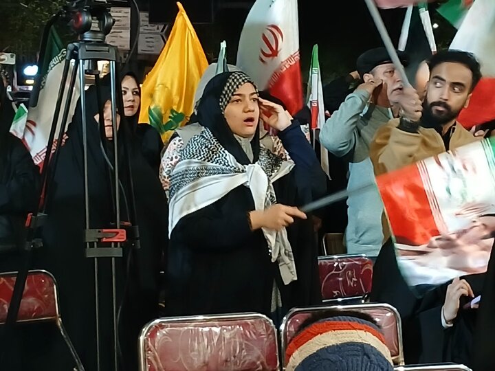 تصاویر/ اجتماع مردمی لبیک سید مجتبی خامنه ای شکریه پاکستان