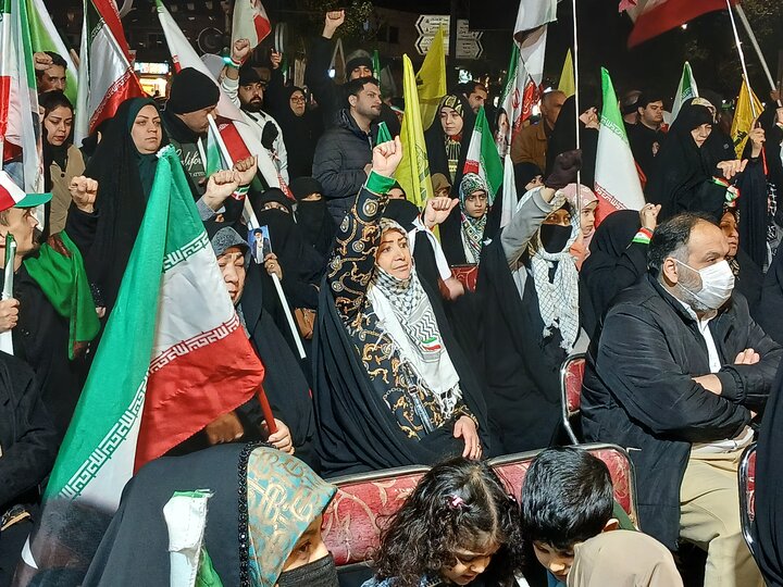تصاویر/ اجتماع مردمی لبیک سید مجتبی خامنه ای شکریه پاکستان