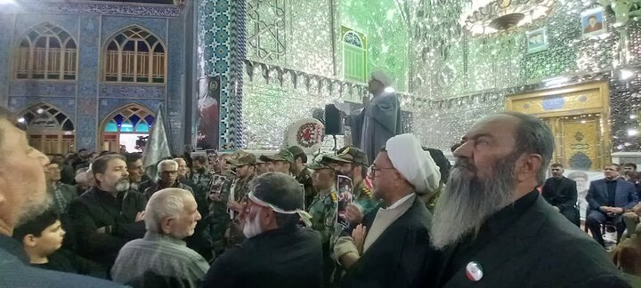 تصاویر/ چهل و هفتمین تجمع مردمی آران و بیدگل همراه مراسم یادبود شهدای اقتدار در نجف ایران
