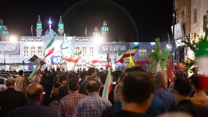 تصاویر/ چهل و هفتمین تجمع مردمی آران و بیدگل همراه مراسم یادبود شهدای اقتدار در نجف ایران