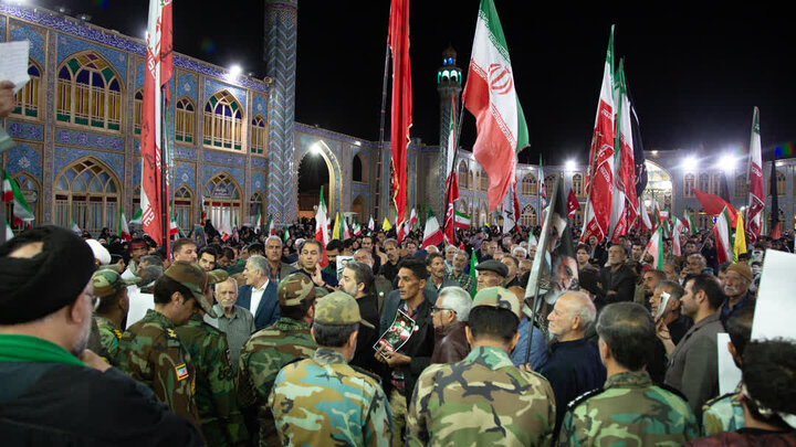 تصاویر/ چهل و هفتمین تجمع مردمی آران و بیدگل همراه مراسم یادبود شهدای اقتدار در نجف ایران