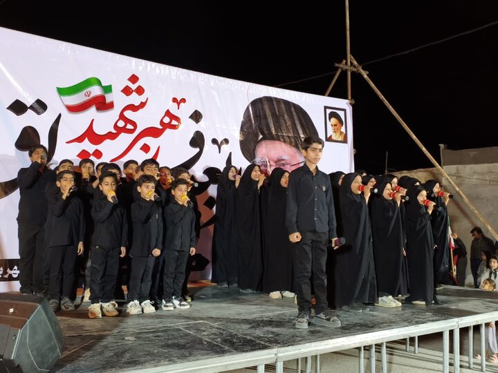 تصاویر/ بزرگداشت سردار شهید اسماعیل احمدی در شهر بنک