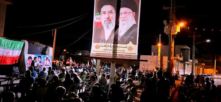 عکس/ مردم بندر بوالخیر پای کار نظام اسلامی