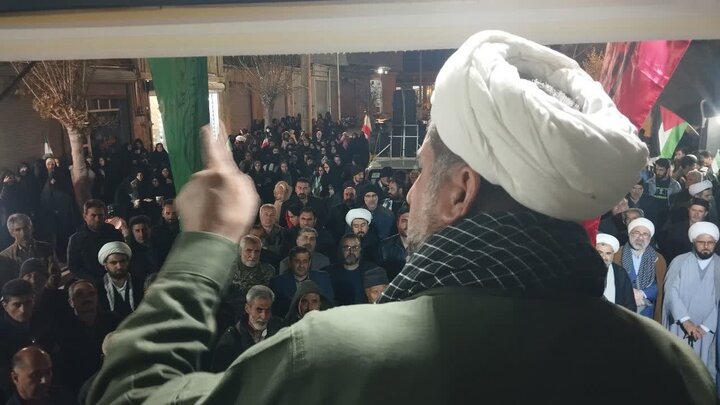 تصاویر/ چهل و هشتمین شب دلدادگی در شهرستان باروق