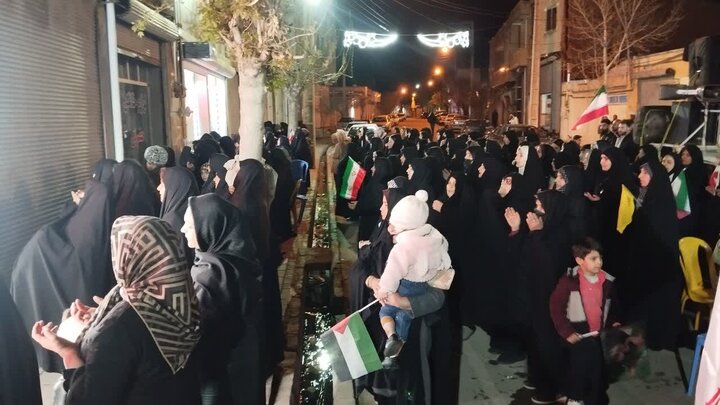 تصاویر/ چهل و هشتمین شب دلدادگی در شهرستان باروق