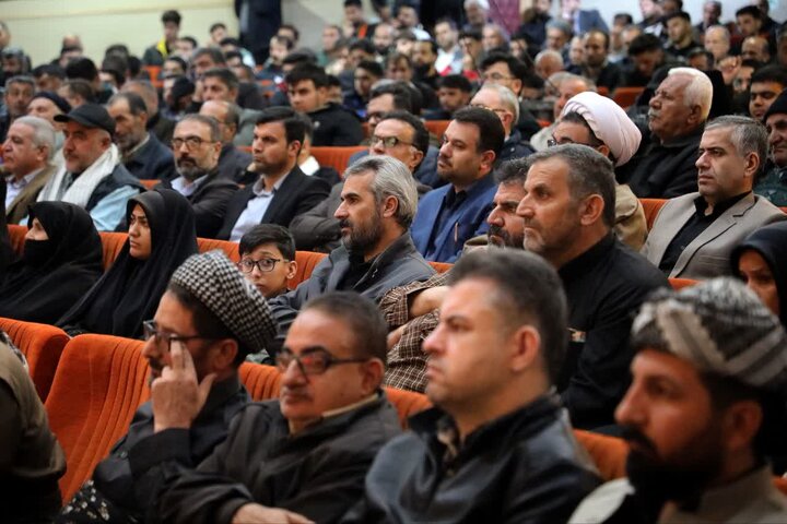 تصاویر/ مراسم بزرگداشت امام شهید امت اسلامی و شهدای گرانقدر جنگ رمضان در بوکان