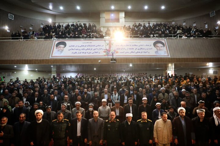 تصاویر/ مراسم بزرگداشت امام شهید امت اسلامی و شهدای گرانقدر جنگ رمضان در بوکان