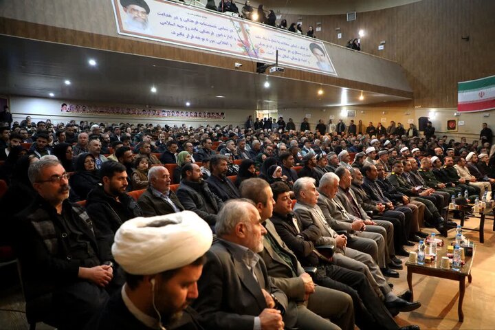 تصاویر/ مراسم بزرگداشت امام شهید امت اسلامی و شهدای گرانقدر جنگ رمضان در بوکان