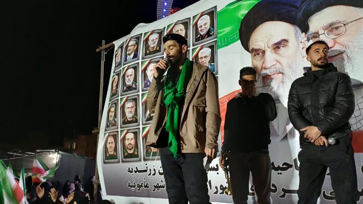تصاویر/چهل و هفتمین شب حضور پرشور مردم ولایتمدار مامونیه در تجدید بیعت با آرمان‌های انقلاب
