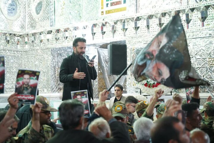 تصاویر/گرامیداشت شهدای جنگ رمضان گروه ۸۴۰ موشکی نزاجا بمناسبت روز ارتش درآران وبیدگل