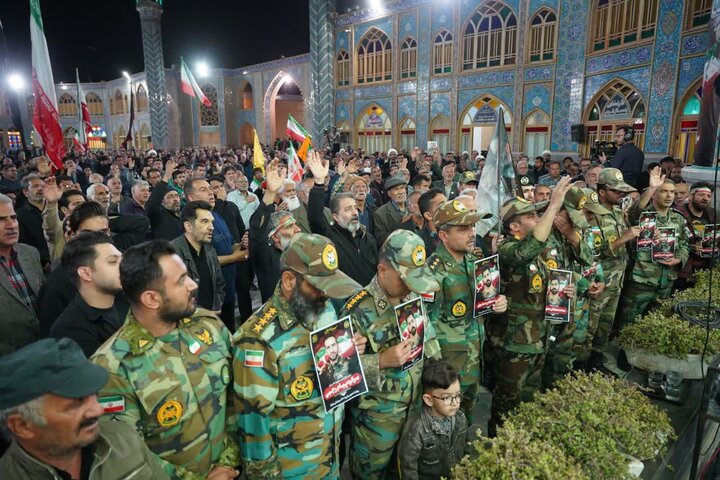 تصاویر/گرامیداشت شهدای جنگ رمضان گروه ۸۴۰ موشکی نزاجا بمناسبت روز ارتش درآران وبیدگل