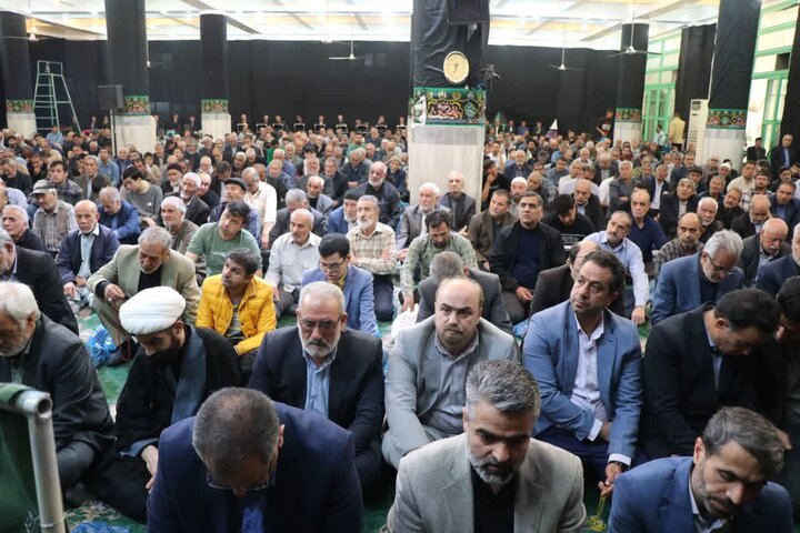 تصاویر/ نماز عبادی سیاسی جمعه در قرچک