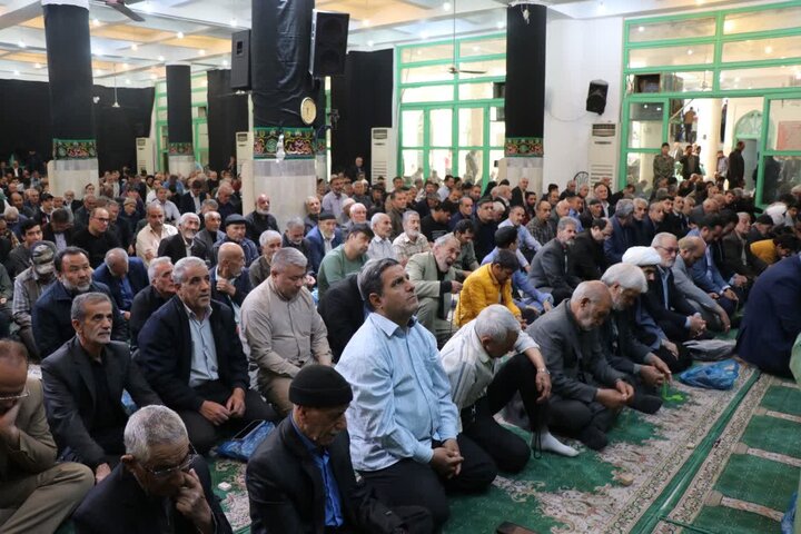 تصاویر/ نماز عبادی سیاسی جمعه در قرچک