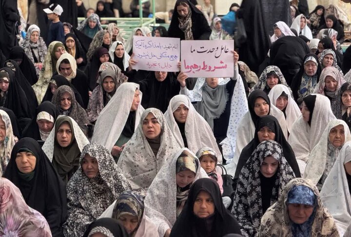 تصاویر/ نماز عبادی سیاسی جمعه در قرچک