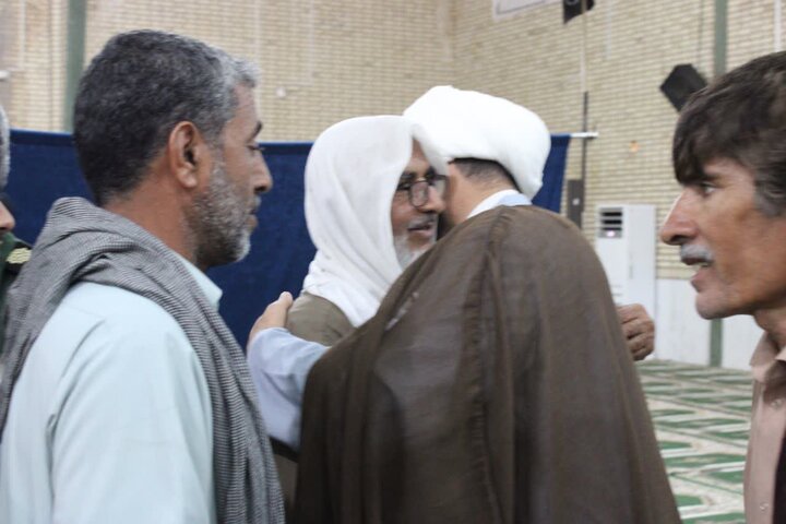 تصاویر/ آیین عبادی سیاسی نماز جمعه شهرستان دلگان