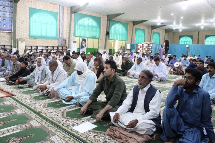 تصاویر/ آیین عبادی سیاسی نماز جمعه شهرستان دلگان
