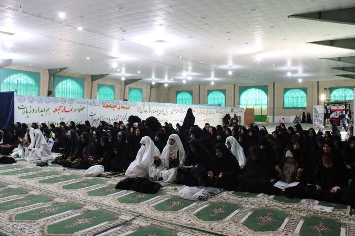 تصاویر/ آیین عبادی سیاسی نماز جمعه شهرستان دلگان