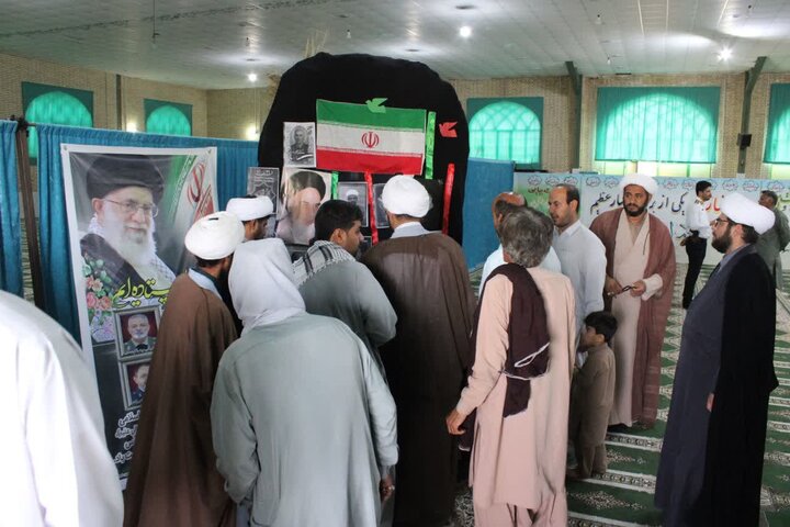 تصاویر/ آیین عبادی سیاسی نماز جمعه شهرستان دلگان