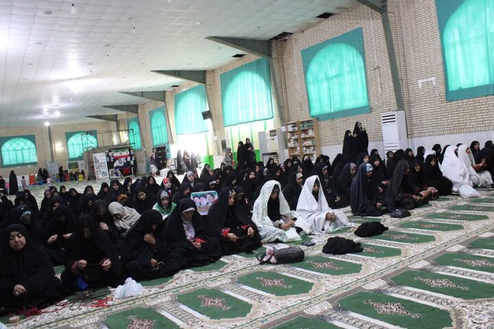 تصاویر/ آیین عبادی سیاسی نماز جمعه شهرستان دلگان