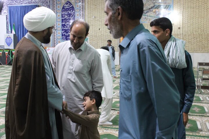 تصاویر/ آیین عبادی سیاسی نماز جمعه شهرستان دلگان