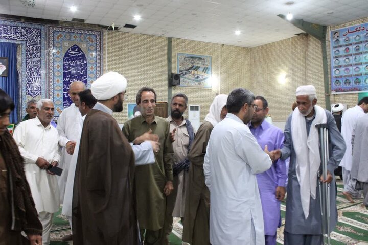 تصاویر/ آیین عبادی سیاسی نماز جمعه شهرستان دلگان