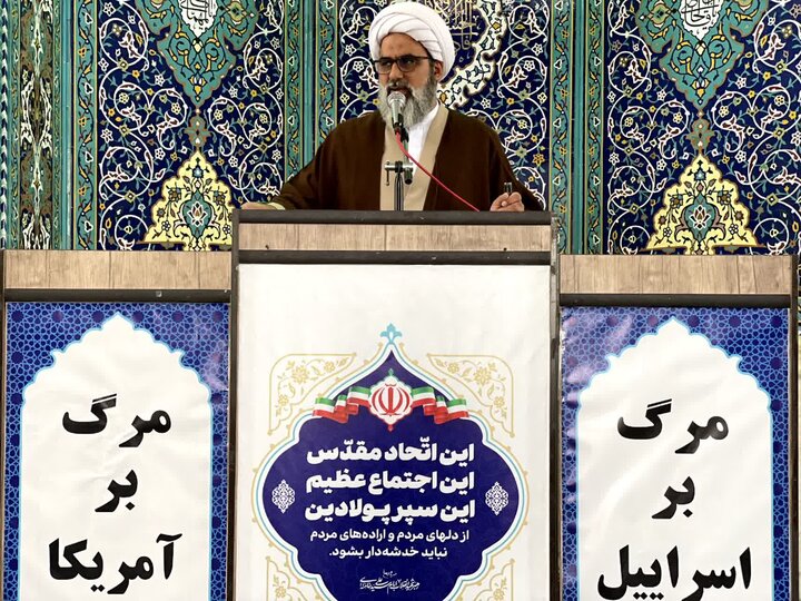 تصاویر/ اقامه نماز جمعه در ملارد