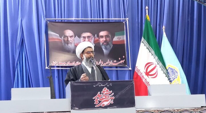 تصاویر/ آیین عبادی سیاسی نماز جمعه شهرستان زابل
