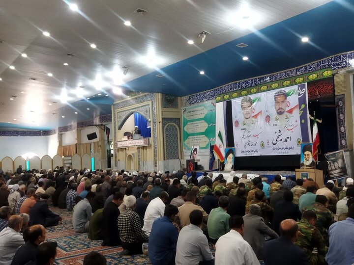 تصاویر/ آیین عبادی سیاسی نماز جمعه شهرستان زابل