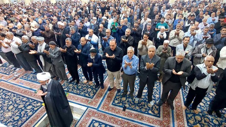 تصاویر/ آیین عبادی سیاسی نماز جمعه شهرستان زابل
