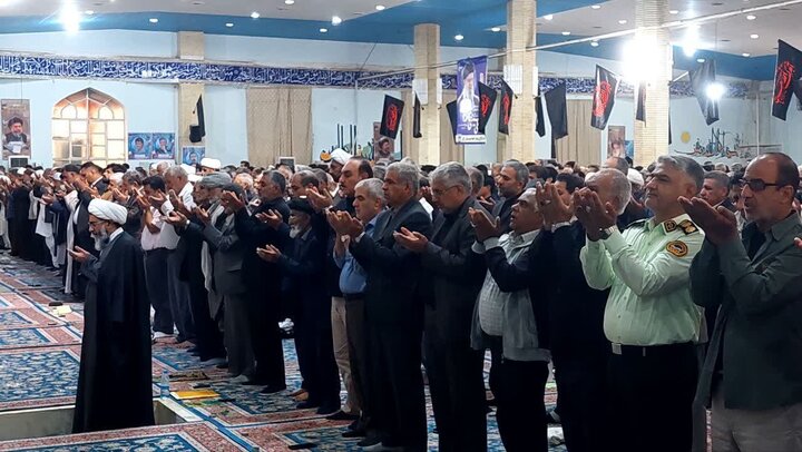 تصاویر/ آیین عبادی سیاسی نماز جمعه شهرستان زابل