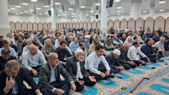 نماز جمعه جم به روایت تصویر
