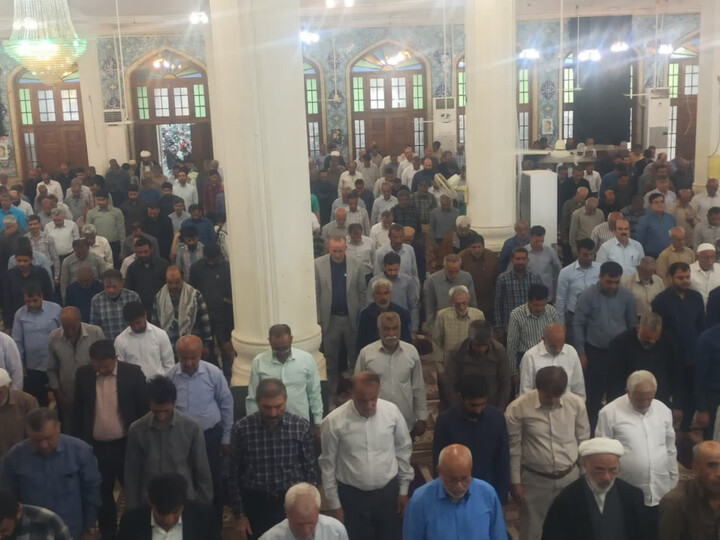 نماز جمعه برازجان به روایت تصویر