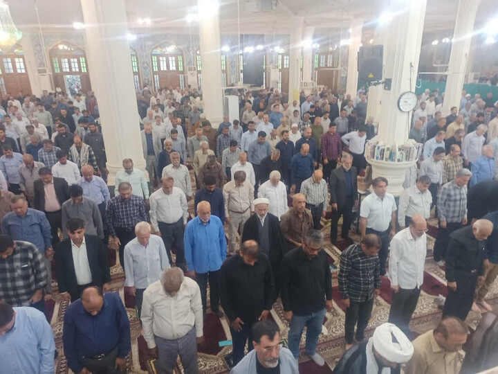 نماز جمعه برازجان به روایت تصویر