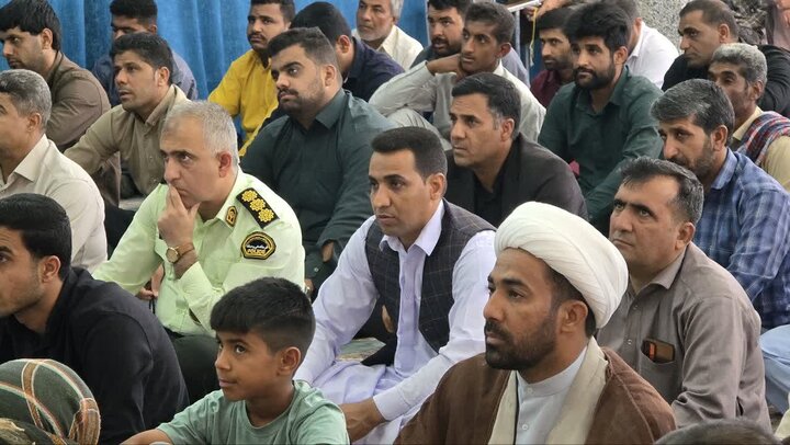 تصاویر/ اقامه نماز جمعه در شهر ریگان