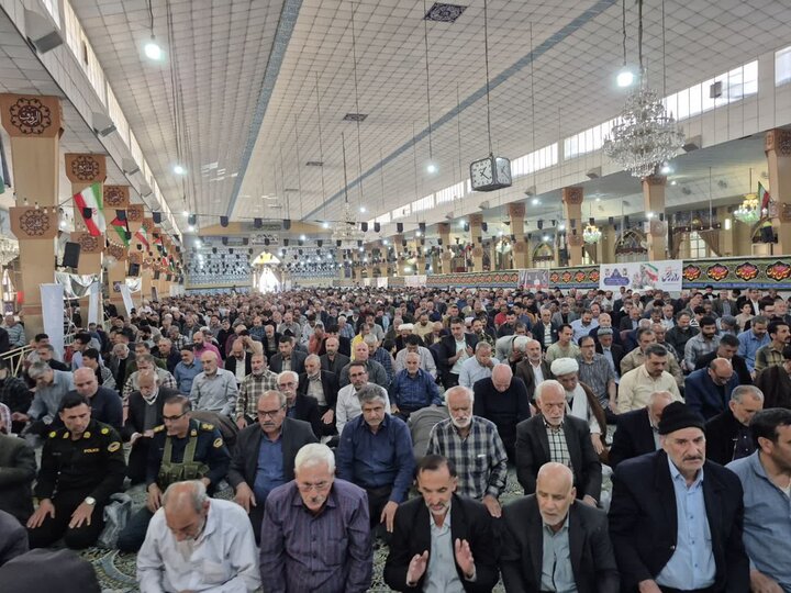 تصاویر/ اقامه نماز جمعه در پاکدشت